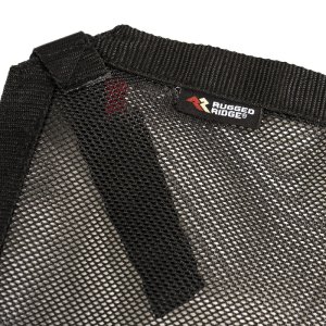 Jeep Gladiator Tube Door Covers - Rear - Rugged Ridge - Fortis - Black - `20-`22